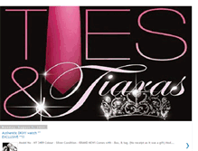 Tablet Screenshot of pinktiesandtiaras2.blogspot.com