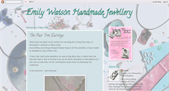 Desktop Screenshot of emilywatsonhandmadejewellery.blogspot.com