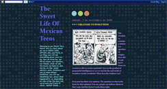 Desktop Screenshot of mexicansweetlife.blogspot.com