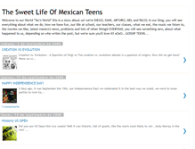 Tablet Screenshot of mexicansweetlife.blogspot.com