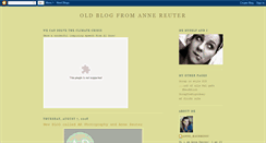 Desktop Screenshot of annefromtheblog.blogspot.com