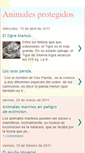 Mobile Screenshot of animalesprotegidos6.blogspot.com