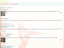 Tablet Screenshot of animalesprotegidos6.blogspot.com