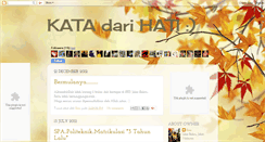 Desktop Screenshot of iknazliza.blogspot.com