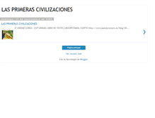 Tablet Screenshot of lasprimerascivilizaciones1eso.blogspot.com