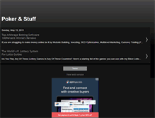 Tablet Screenshot of pokerandstuffproduct.blogspot.com