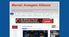 Desktop Screenshot of marvelavengersalliance.blogspot.com