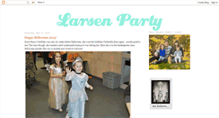 Desktop Screenshot of larsenparty.blogspot.com