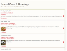 Tablet Screenshot of funeralcards.blogspot.com