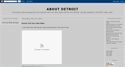 Desktop Screenshot of aboutdetroit.blogspot.com