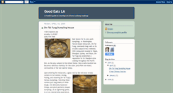 Desktop Screenshot of goodeatsla.blogspot.com