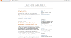 Desktop Screenshot of callingovertime.blogspot.com