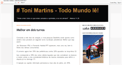 Desktop Screenshot of blogdotonimartins.blogspot.com