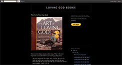 Desktop Screenshot of lovinggodbooks.blogspot.com