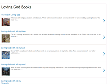 Tablet Screenshot of lovinggodbooks.blogspot.com