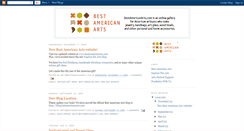 Desktop Screenshot of bestamericanarts.blogspot.com