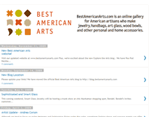 Tablet Screenshot of bestamericanarts.blogspot.com