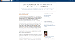 Desktop Screenshot of conversationandcommunity.blogspot.com