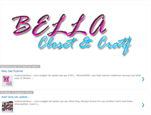 Tablet Screenshot of bellaclosetcraft.blogspot.com