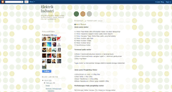 Desktop Screenshot of elektrikindustri.blogspot.com