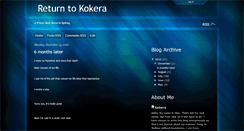 Desktop Screenshot of 2kokera.blogspot.com