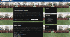 Desktop Screenshot of bgsurugby.blogspot.com