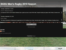 Tablet Screenshot of bgsurugby.blogspot.com