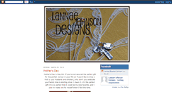 Desktop Screenshot of lannaejohnsondesigns.blogspot.com