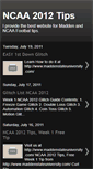 Mobile Screenshot of ncaa2012tips.blogspot.com