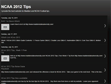 Tablet Screenshot of ncaa2012tips.blogspot.com