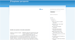 Desktop Screenshot of baptemeparapente-44.blogspot.com