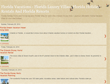 Tablet Screenshot of best-florida-vacations.blogspot.com