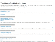 Tablet Screenshot of honkytonkinradio.blogspot.com