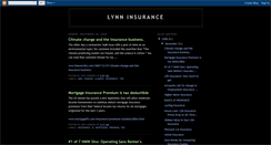 Desktop Screenshot of lynninsurance.blogspot.com