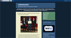 Desktop Screenshot of hormideando.blogspot.com