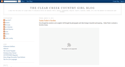 Desktop Screenshot of clearcreekcountrygirl.blogspot.com