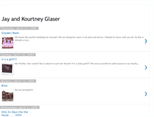 Tablet Screenshot of glaserfamilyof3.blogspot.com
