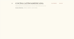 Desktop Screenshot of comidasdelatinoamerica.blogspot.com