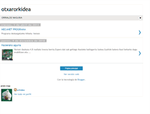 Tablet Screenshot of otxarorkidea.blogspot.com