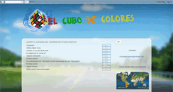 Desktop Screenshot of elcubodecolores.blogspot.com