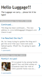 Mobile Screenshot of helloluggage.blogspot.com