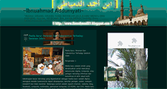 Desktop Screenshot of ibnuahmad85.blogspot.com