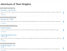 Tablet Screenshot of adventuresofteamkingdom.blogspot.com