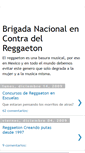 Mobile Screenshot of anti-reggaeton.blogspot.com