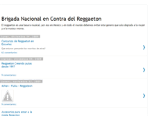 Tablet Screenshot of anti-reggaeton.blogspot.com