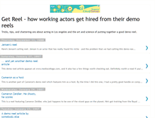 Tablet Screenshot of demoreelsecretsforactors.blogspot.com