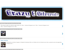 Tablet Screenshot of crazyediferente.blogspot.com