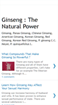 Mobile Screenshot of natural-ginseng.blogspot.com