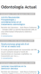 Mobile Screenshot of odontologia-actual.blogspot.com