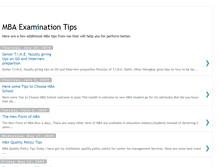 Tablet Screenshot of anamika-mbatips.blogspot.com